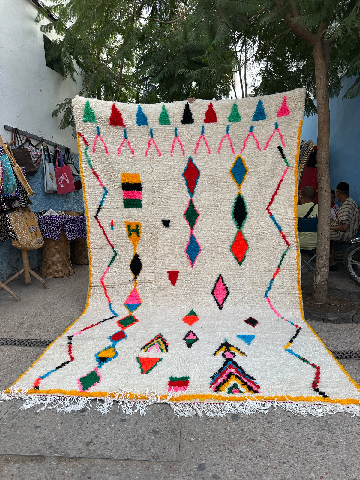 Handmade Azilal Rug, size 300 x 200 cm || 9.84 x 6.56 ft