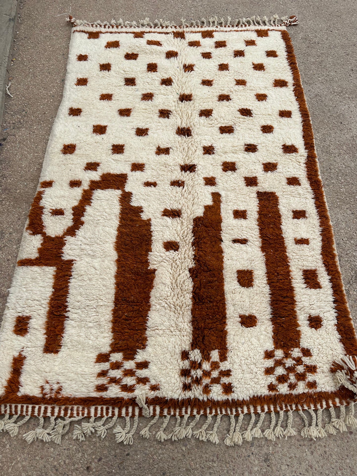 Carpet beni ourain size 250X150cm