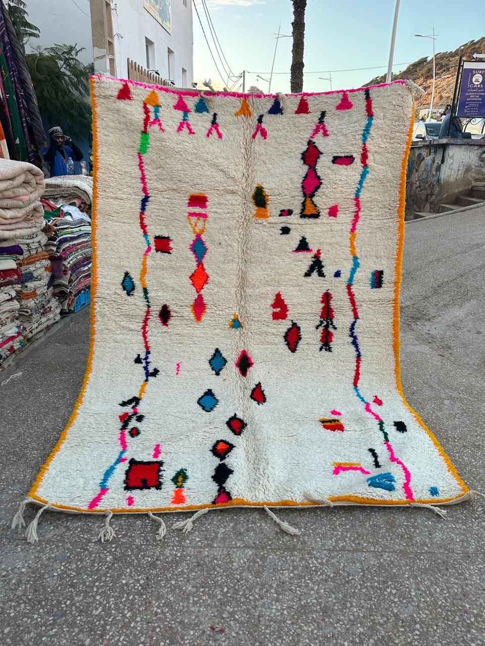 Handmade Azilal Rug, size 300 x 200 cm || 9.84 x 6.56 ft