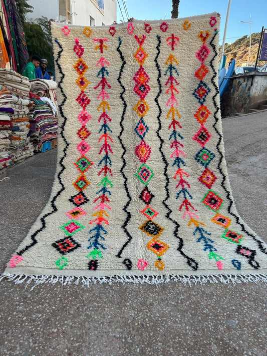 Handmade Azilal Rug, size 300 x 200 cm || 9.84 x 6.56 ft