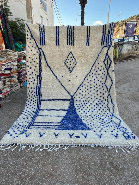 Handmade Azilal Rug, size 300 x 200 cm || 9.84 x 6.56 ft