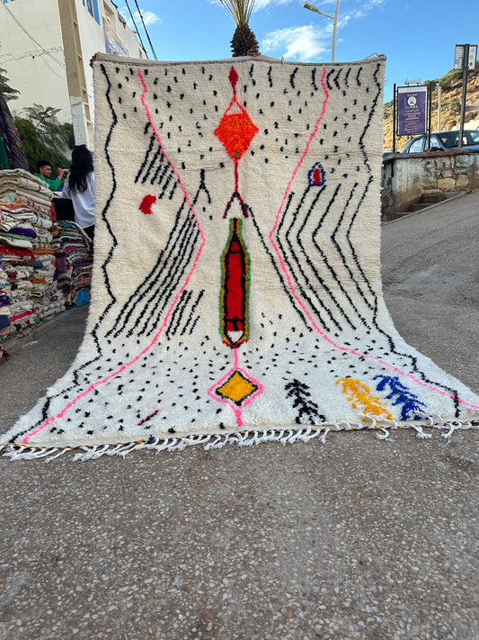 Handmade Azilal Rug, size 300 x 200 cm || 9.84 x 6.56 ft