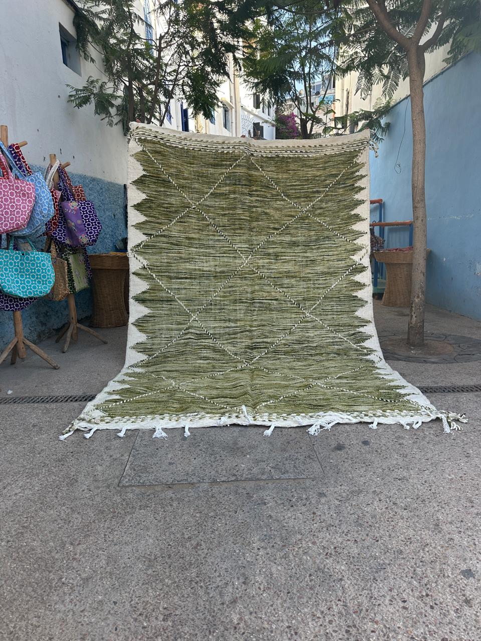 Carpet kelim size size 300 x 200 cm || 9.84 x 6.56 ft
