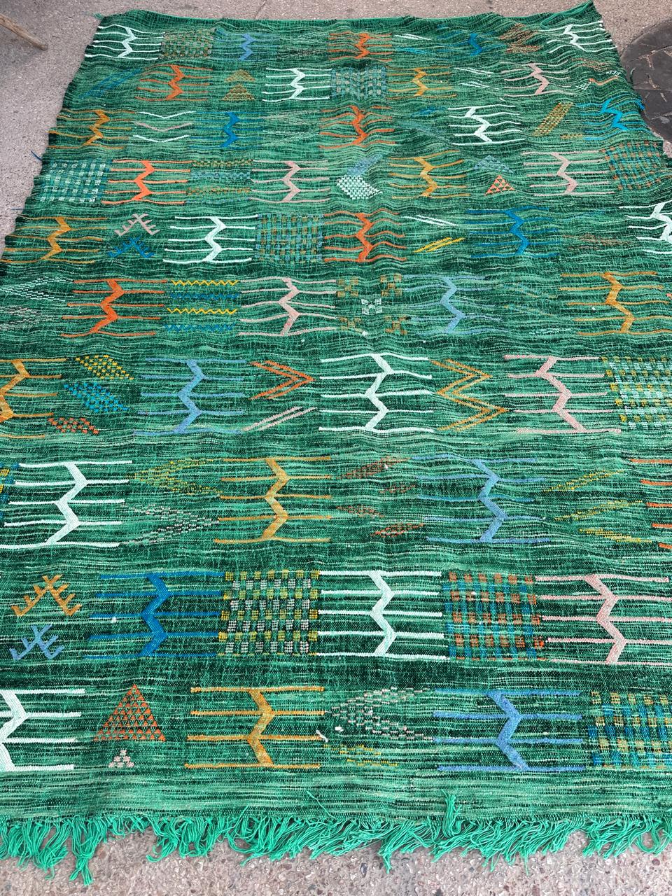 Carpet kelim size size 300 x 200 cm || 9.84 x 6.56 ft