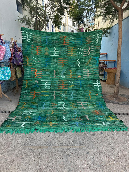Carpet kelim size size 300 x 200 cm || 9.84 x 6.56 ft