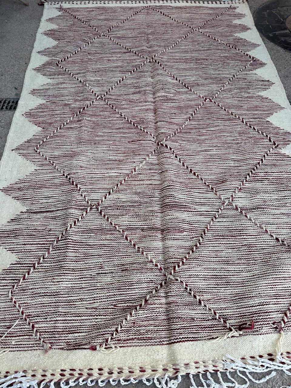 Carpet kelim size size 300 x 200 cm || 9.84 x 6.56 ft