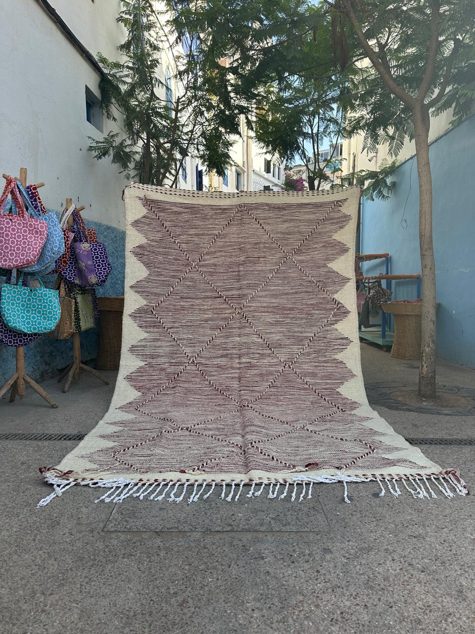 Carpet kelim size size 300 x 200 cm || 9.84 x 6.56 ft