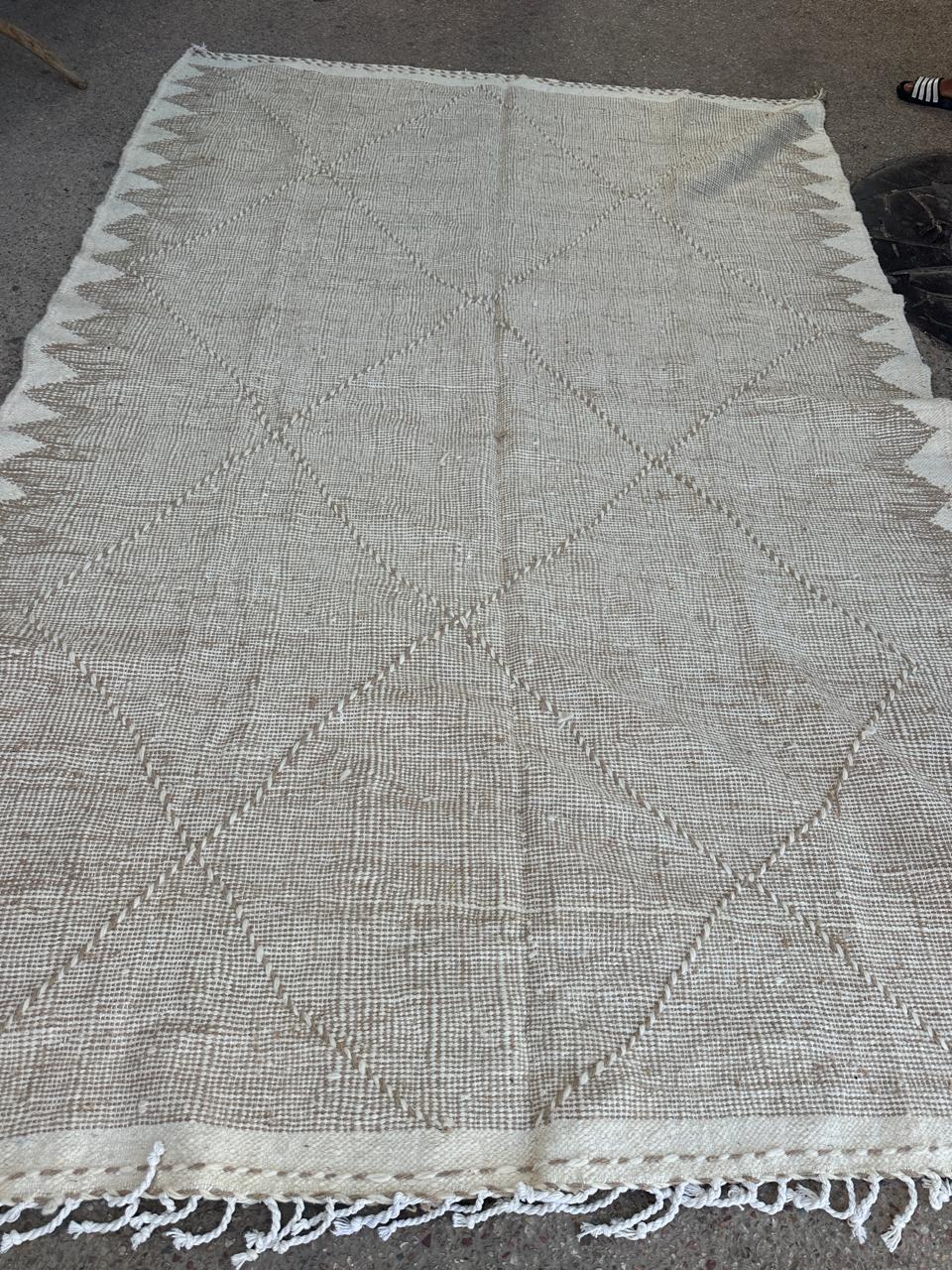 Carpet kelim size size 300 x 200 cm || 9.84 x 6.56 ft