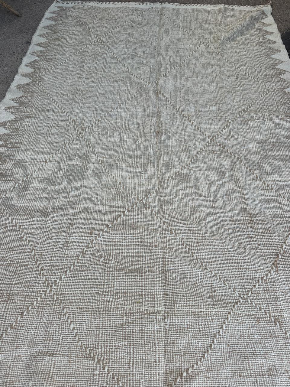 Carpet kelim size size 300 x 200 cm || 9.84 x 6.56 ft
