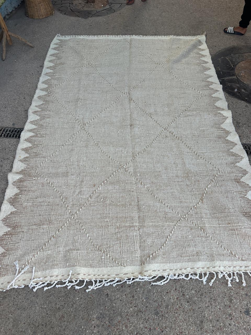Carpet kelim size size 300 x 200 cm || 9.84 x 6.56 ft