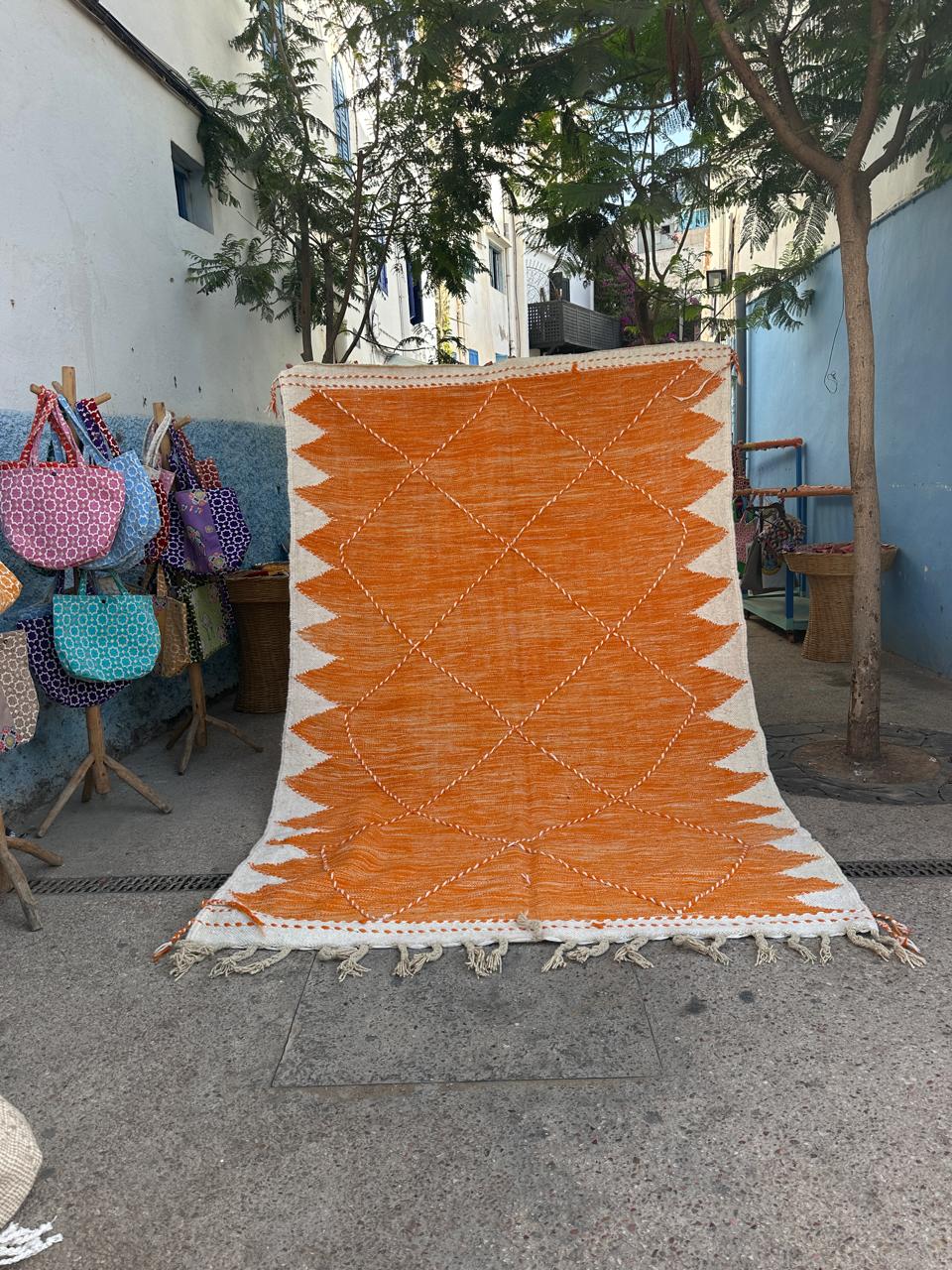 Carpet kelim size size 300 x 200 cm || 9.84 x 6.56 ft