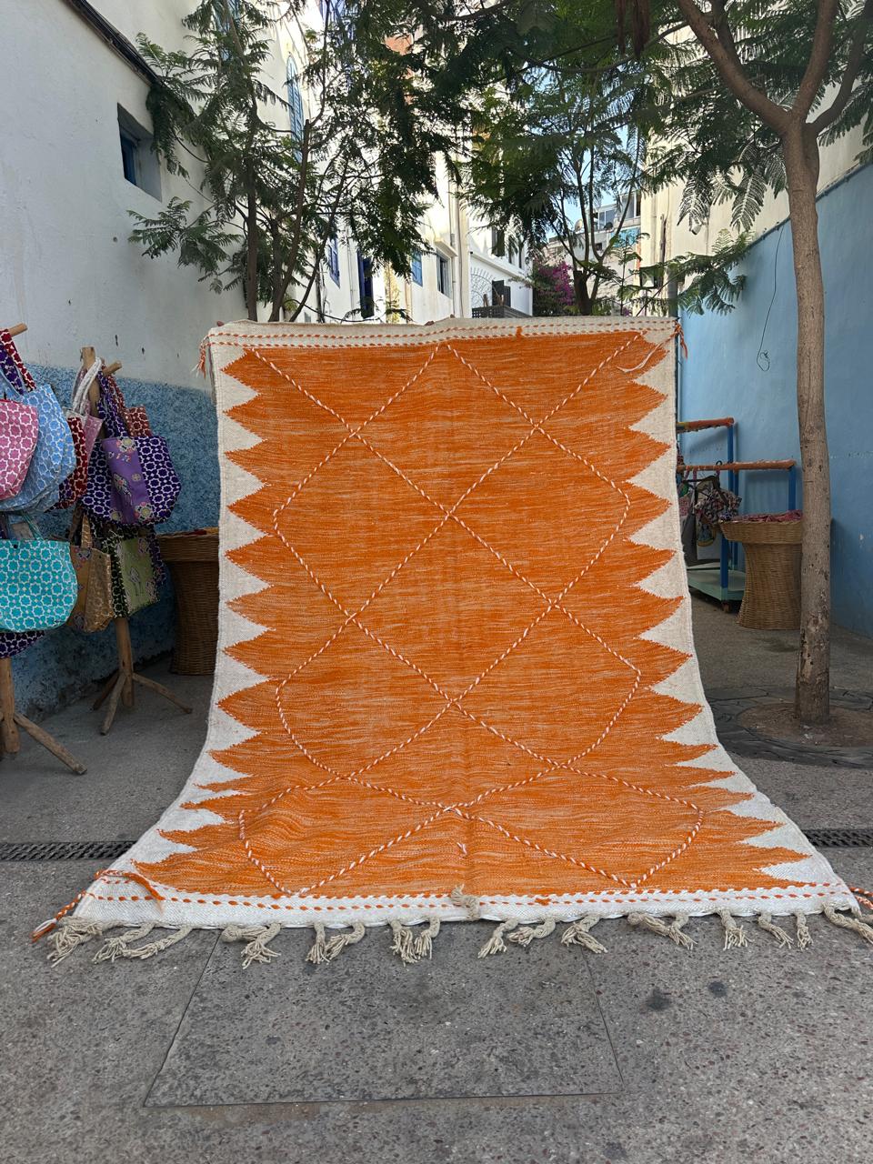 Carpet kelim size size 300 x 200 cm || 9.84 x 6.56 ft