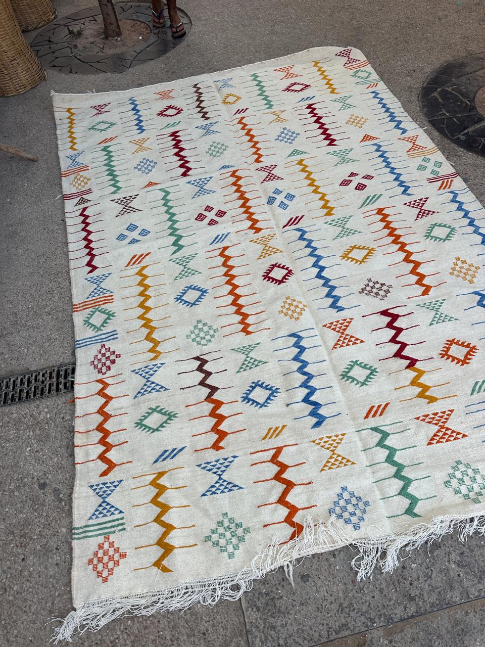 Carpet kelim size 300 x 200 cm || 9.84 x 6.56 ft