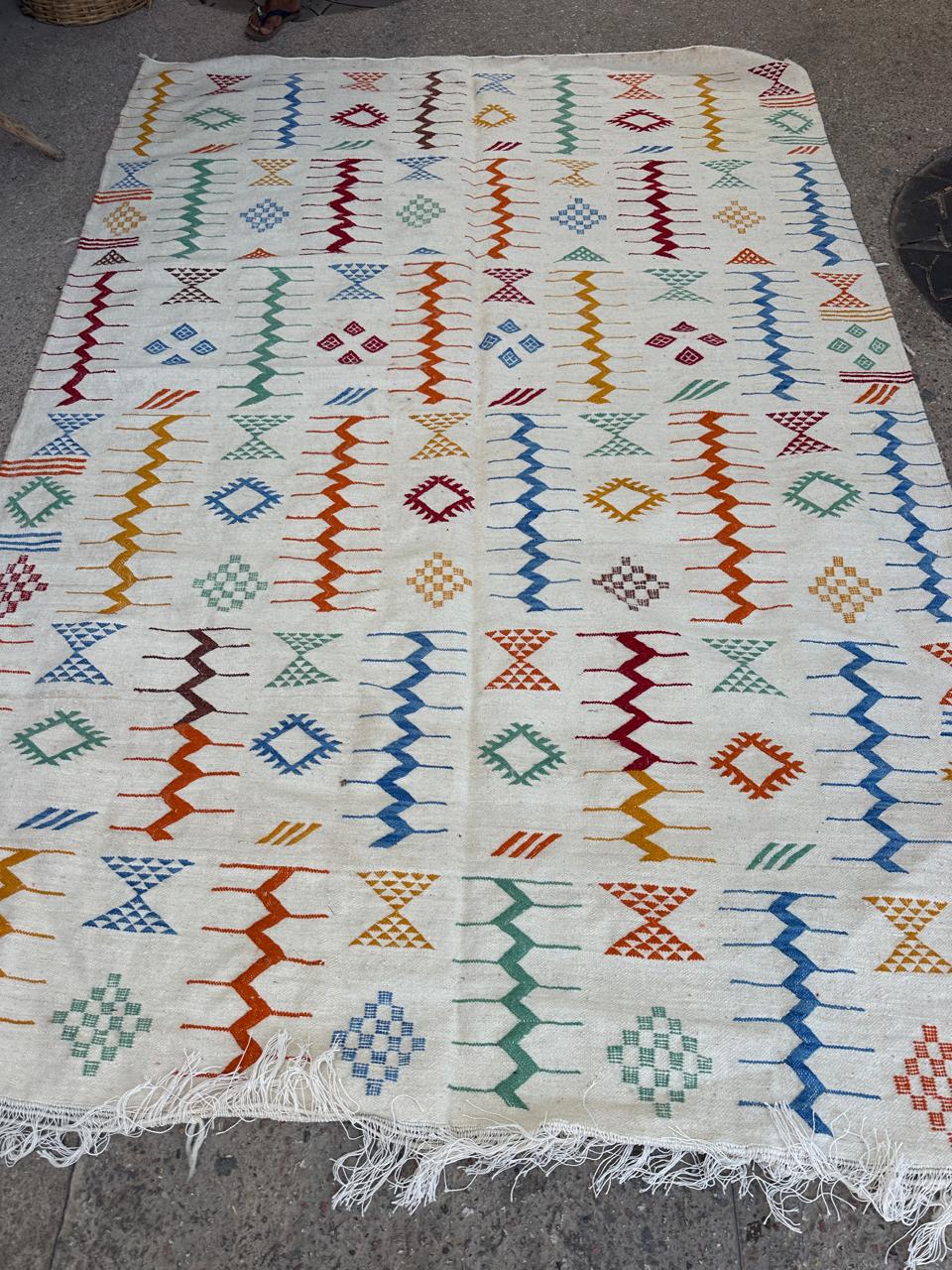 Carpet kelim size 300 x 200 cm || 9.84 x 6.56 ft