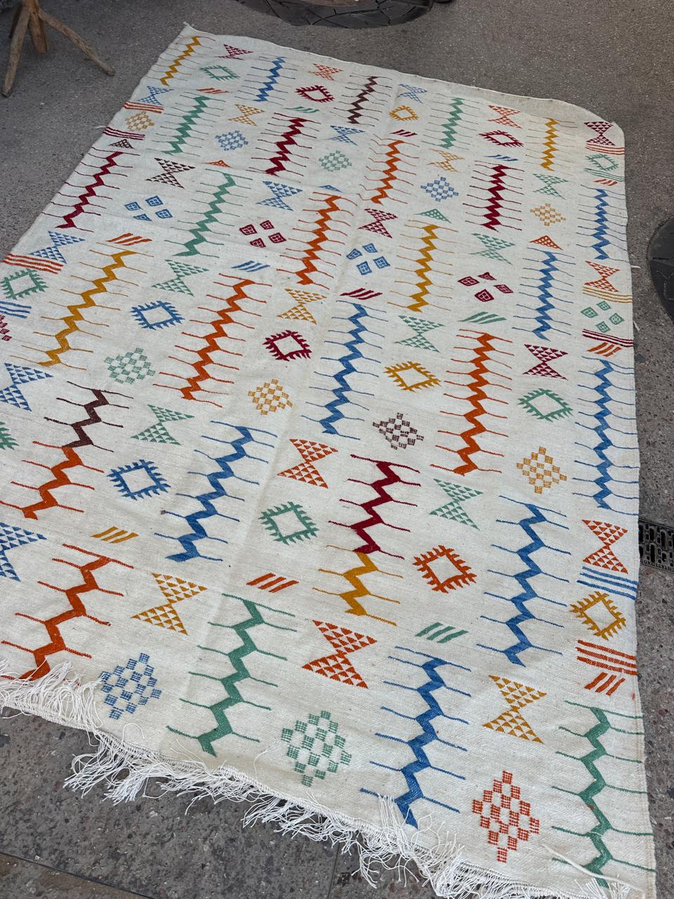 Carpet kelim size 300 x 200 cm || 9.84 x 6.56 ft