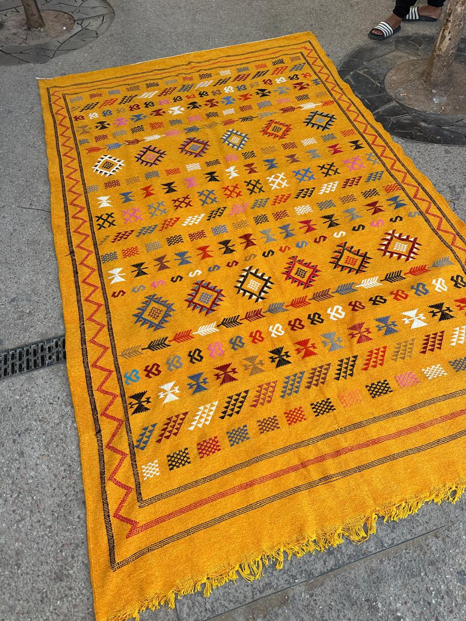 Carpet kelim size 300 x 200 cm || 9.84 x 6.56 ft
