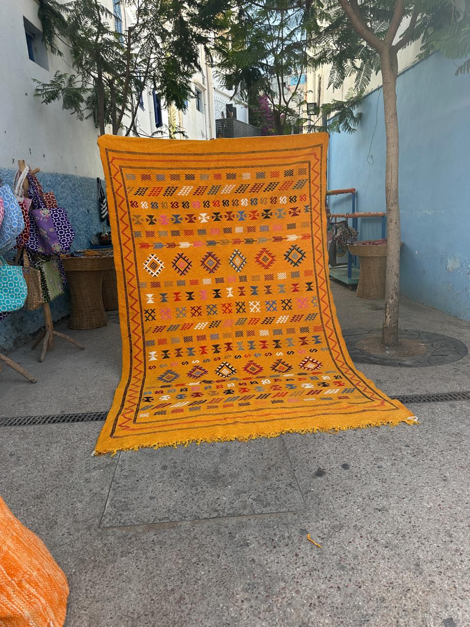 Carpet kelim size 300 x 200 cm || 9.84 x 6.56 ft