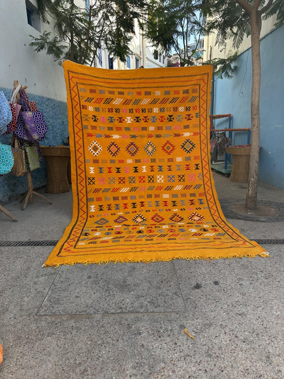 Carpet kelim size 300 x 200 cm || 9.84 x 6.56 ft